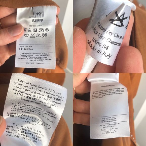 AUTHENTIC VALENTINO SUEDE JACKET RARE - COLLECTOR! - Picture 7 of 7